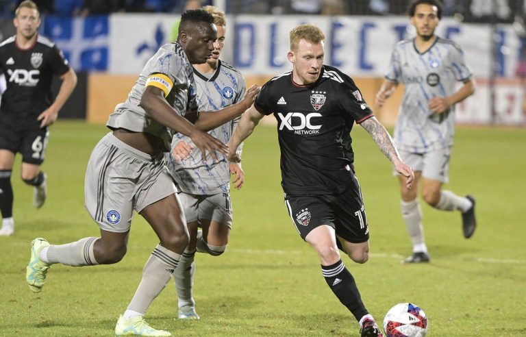 CF Montreal loses against DC United on their return to Stade Saputo