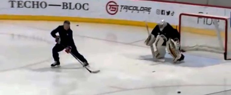 CH training: see the spectacular feint of Martin St-Louis