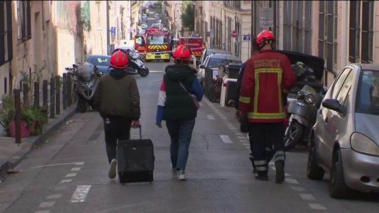 Collapsed buildings in Marseille: the uncertainty of evacuated residents