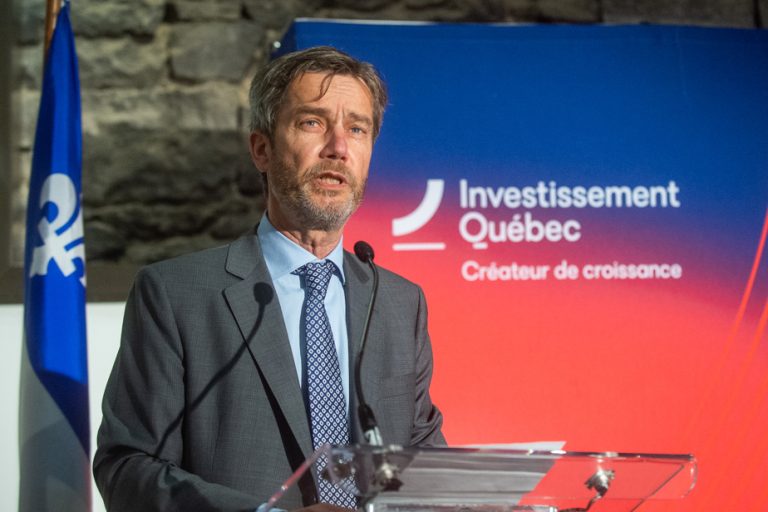 Companies want to decarbonize, notes the boss of Investissement Québec