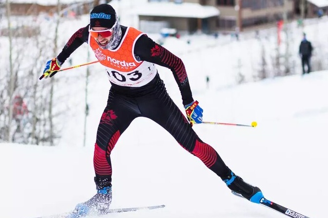 Cross-country skiing |  Antoine Cyr has arrived at his destination