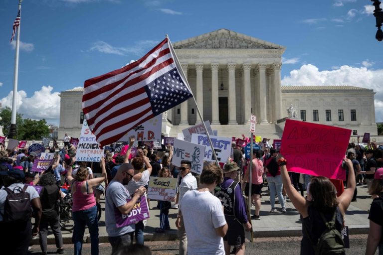 Demonstration in Washington for the right to abortion |  “Abortion set me free”