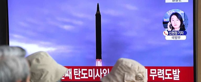 Did North Korea fire a solid-fuel ballistic missile?