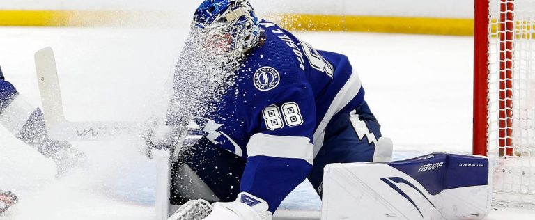 Did the Lightning overuse Andrei Vasilevskiy in the regular season?