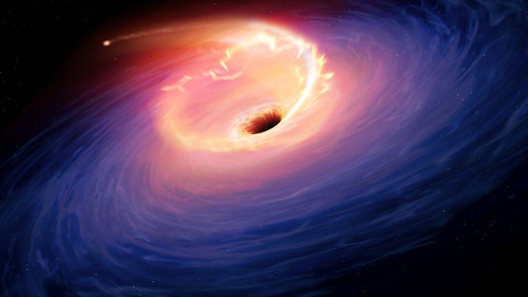 Discovery of a gigantic, archaic and mysterious black hole