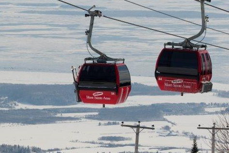 Fall of a gondola at Mont-Sainte-Anne |  The gondolas will be able to restart