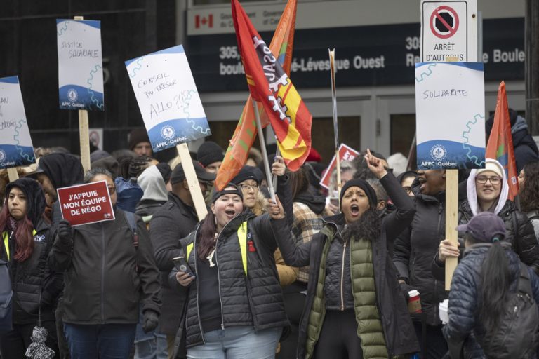 Federal civil servants strike |  The pickets will intensify from Monday