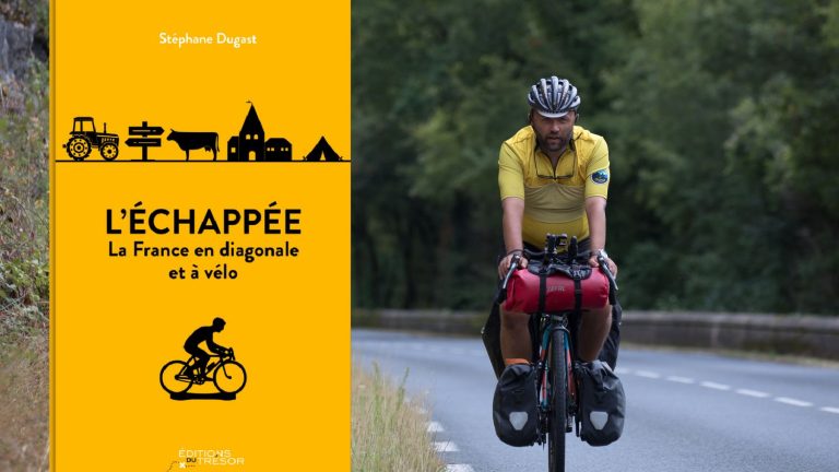 France diagonally and by bike” by Stéphane Dugast, the story of an epic adventure through the riches of our regions