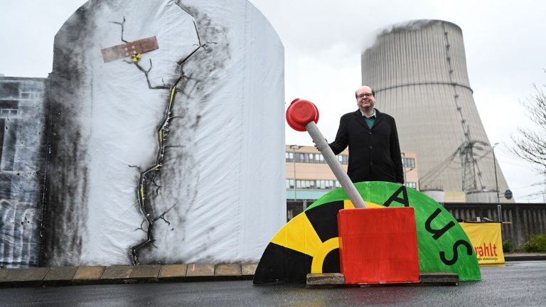 Germany is definitely getting out of nuclear power by disconnecting its last three reactors from the electricity grid