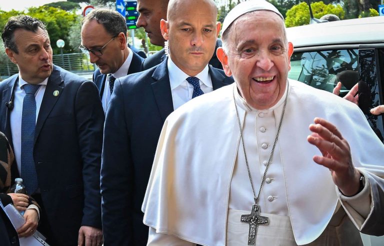 ‘I’m still alive’: Pope leaves hospital in good shape