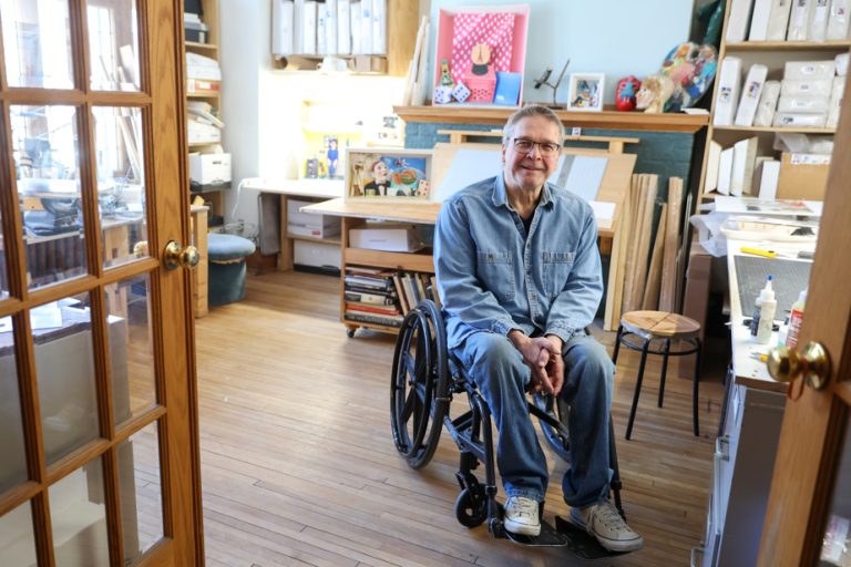 Inside David Elliott’s studio |  The joy of creating