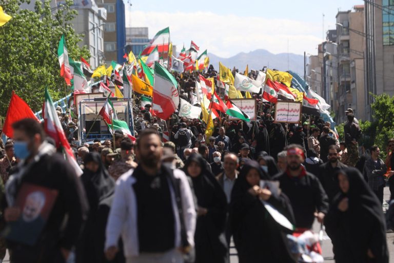 Iran |  Thousands demonstrate in support of the Palestinians