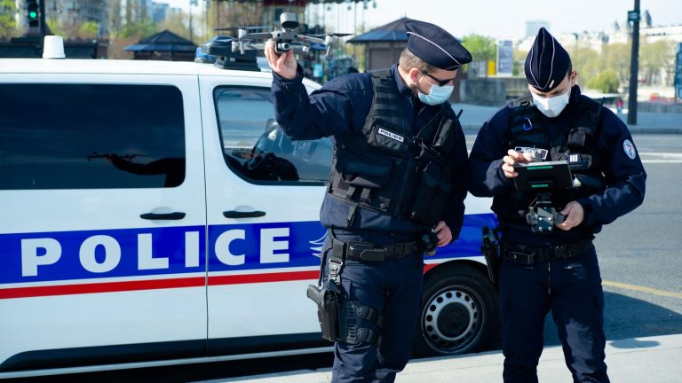 Justice limits the use of drones for the demonstration in Le Havre