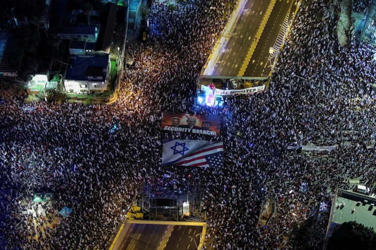 Justice reform in Israel |  Thousands of Israelis on the streets for a 13th week