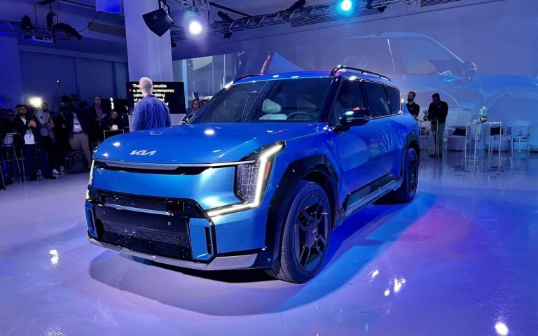 Kia EV9: North American premiere in New York for the three-row electric SUV