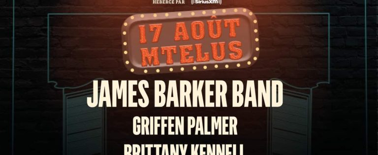 LASSO in town: James Barker Band and Brittany Kennell on stage