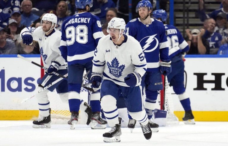 Leafs catch up against Lightning, win in overtime