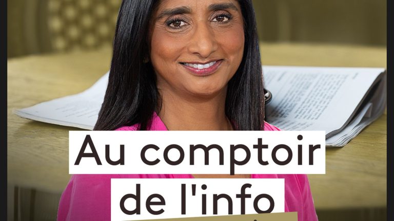 Listen to “At the info counter” with Patricia Loison, presenter of the program “Le Monde de Loison” on France Info TV (channel 27).