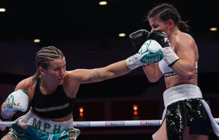 Marie-Pier Houle loses her fight at the WBO world championship