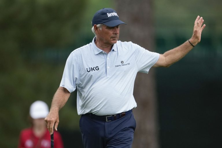 Masters Tournament |  Fred Couples in position to set record