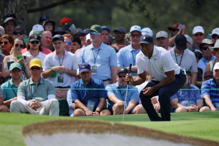 Masters Tournament |  Tiger Woods in trouble