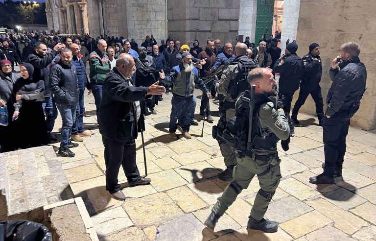 More than 350 arrests linked to violence in Al-Aqsa Mosque