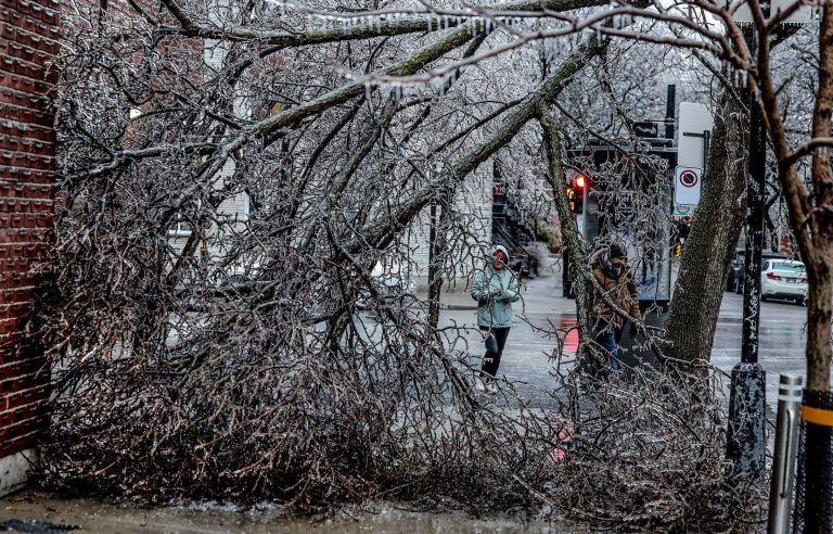 More than 810,000 Hydro-Québec customers are without power due to the ice storm