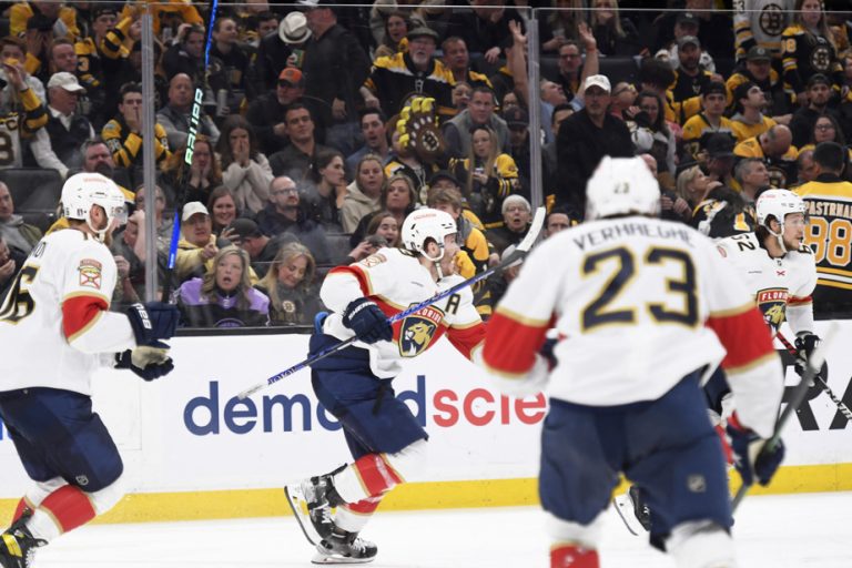 NHL playoffs |  Panthers avoid elimination against Bruins