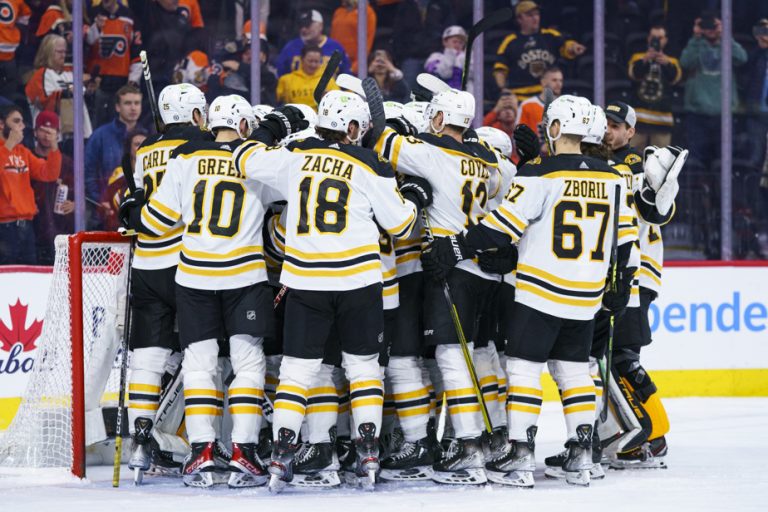 NHL record |  The Bruins sign a 63rd victory