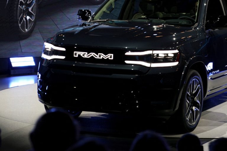 New York Fair |  The electric Ram 1500 will have a maximum range of 800 km