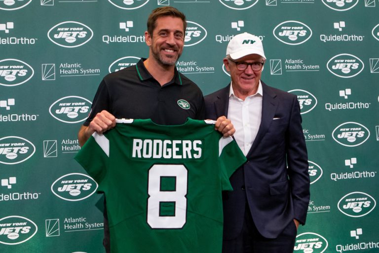 New York Jets |  Aaron Rodgers is looking forward to a new challenge