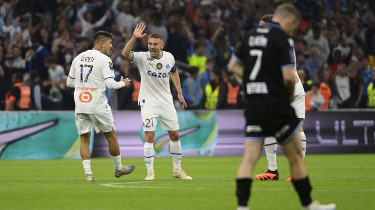 OM win in pain against Auxerre and consolidate their second place