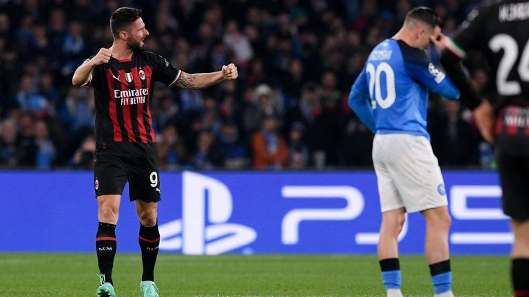 Olivier Giroud and Mike Maignan send the Rossoneri to the semi-finals of the Champions League