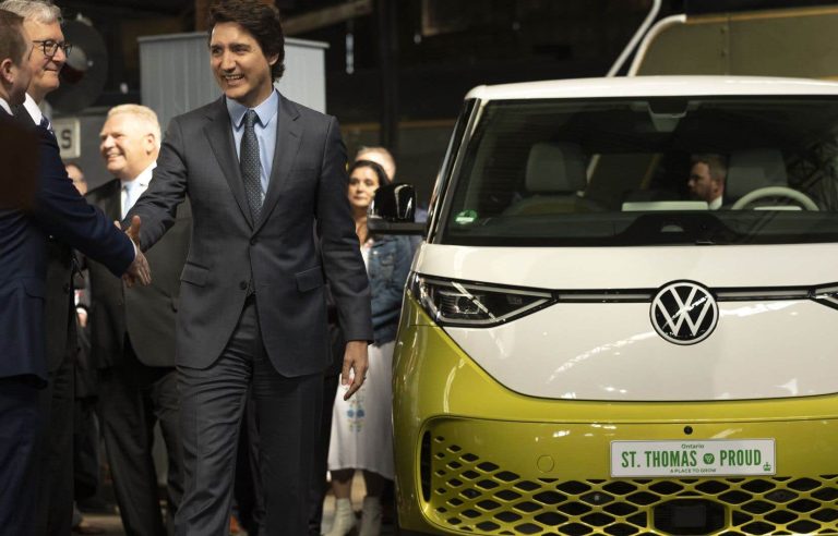 Ottawa promises up to $13.2 billion in grants for new Volkswagen plant