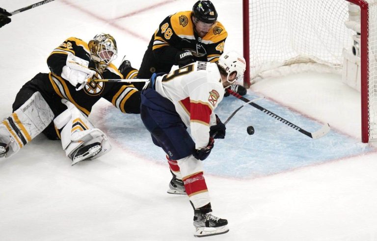 Panthers outlast Bruins thanks to Tkachuk