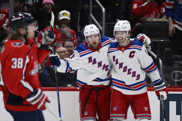 Sunday in the NHL |  A 16th goal for Alexis Lafrenière, in a Rangers win