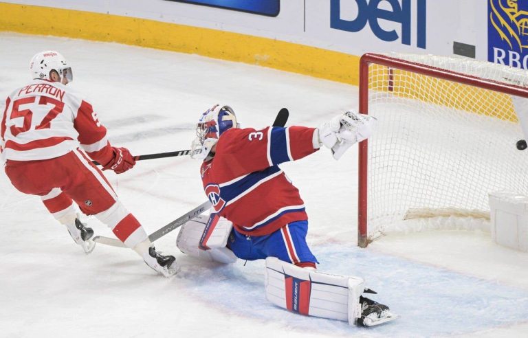 The Red Wings crush the Canadiens 5-0