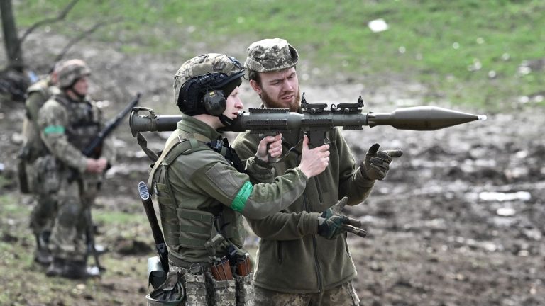 Ukrainian units trained in Europe and the United States for a counter-offensive against Russia