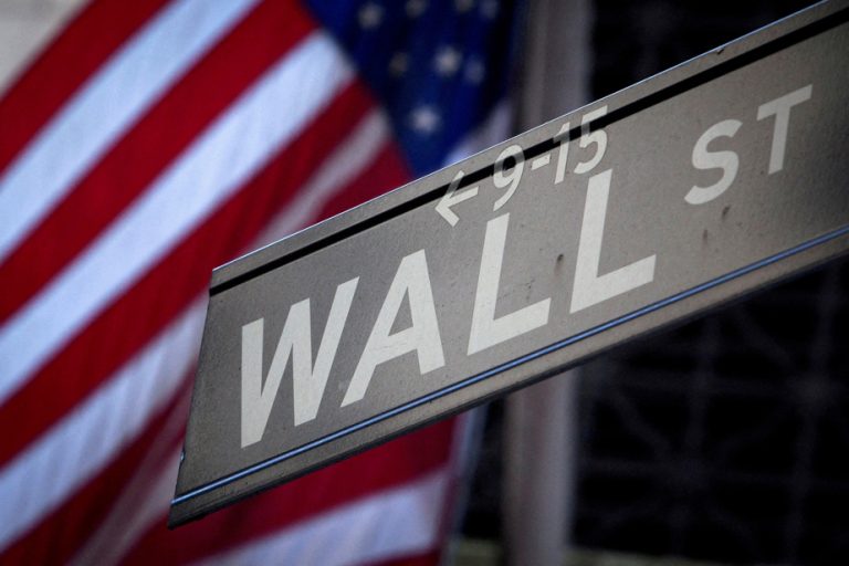 Wall Street down, caution ahead of tech giant releases