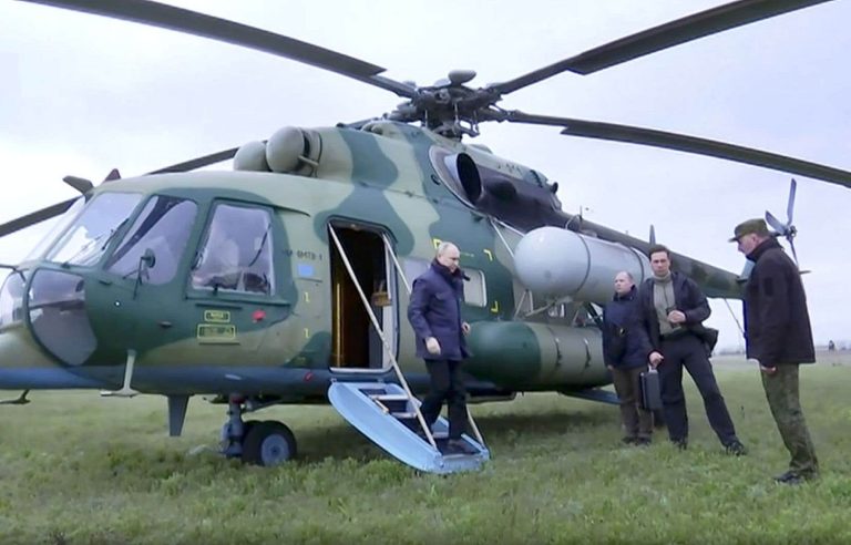 War in Ukraine: Vladimir Putin on a surprise visit to the occupied Ukrainian territories