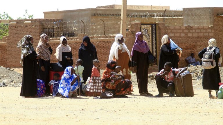 “We had to do everything on our own, manage,” says a Sudanese woman who fled Khartoum