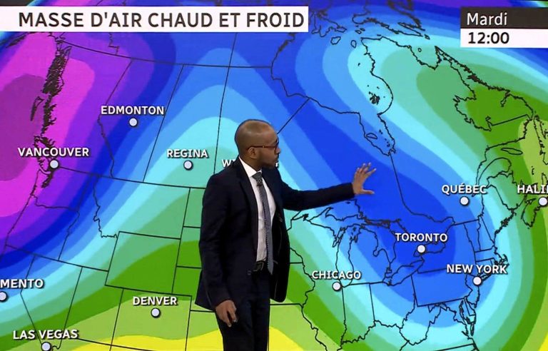 Weather presenters, spokespersons for climate change