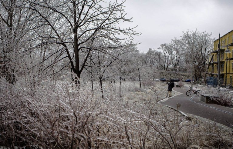 With climate change, southern Quebec will receive fewer ice storms