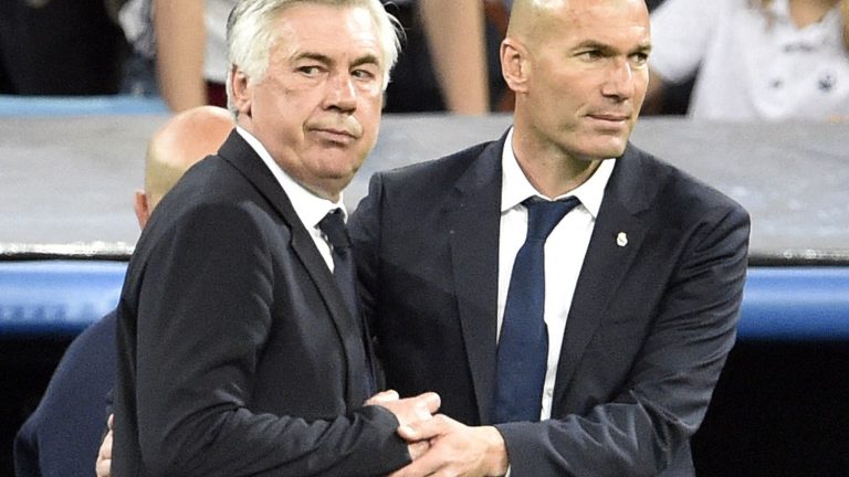 Zinédine Zidane, José Mourinho, Luis Figo and Carlo Ancelotti notably gathered in a “football council” created by UEFA