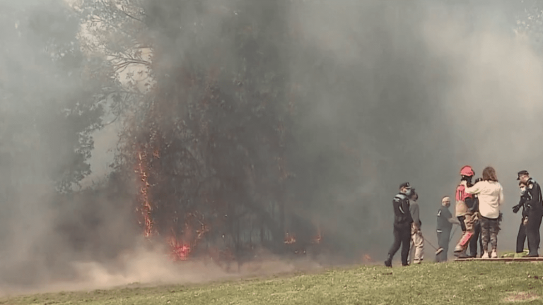 a hundred fires declared in the north of the country