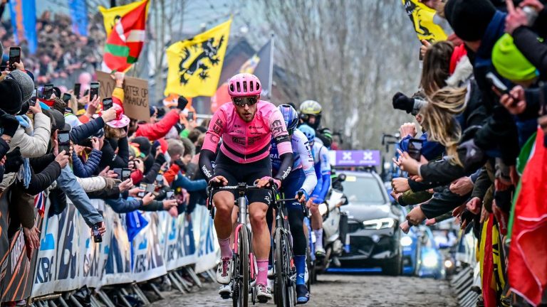 abandonment of Valentin Madouas, eight men in the lead… Follow the Belgian Monument