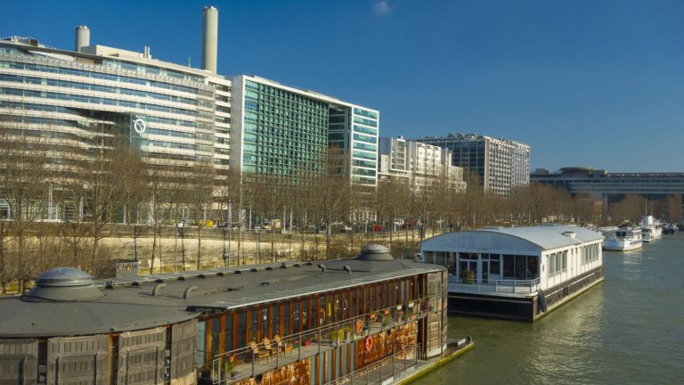 aboard the Adamant, a barge that houses a psychiatric hospital