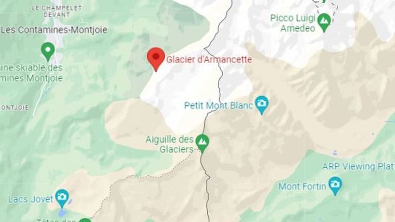 an avalanche kills at least four people at the Armancette glacier