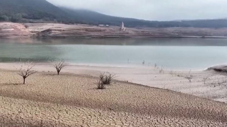 an unprecedented drought in Catalonia