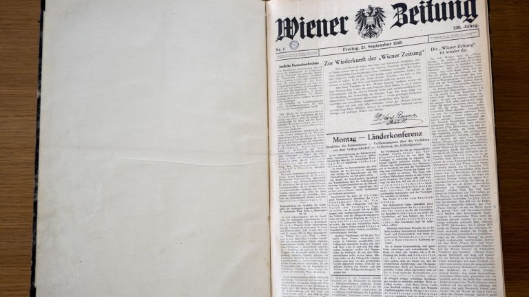 end clap for a Viennese newspaper after three centuries of existence